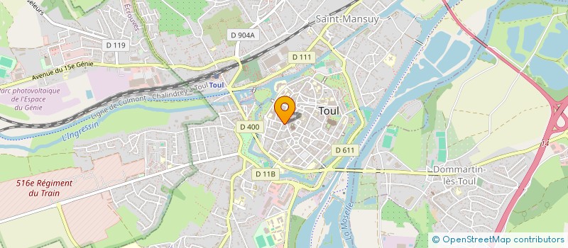 localisation de l'entreprise 420 377 442   TOUL