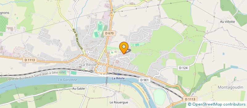 localisation de l'entreprise 420 378 556   MERIGNAC