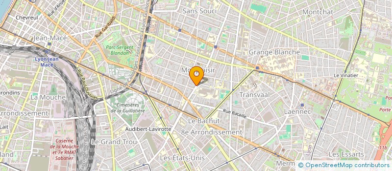 localisation de l'entreprise 420 384 950   VENISSIEUX