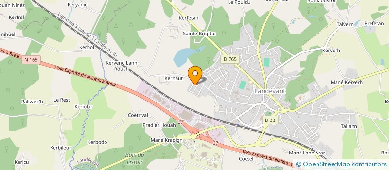 localisation de l'entreprise 420 408 288   CALLAC