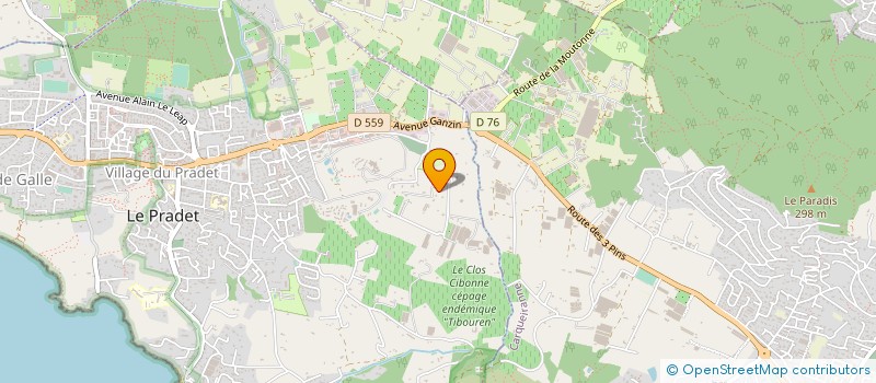 localisation de l'entreprise 420 410 110   LE PRADET