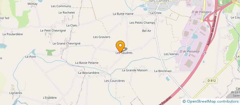 localisation de l'entreprise 420 474 801   SAINT-SAUVEUR-DES-LANDES