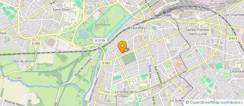 localisation de l'entreprise 420 496 481  à CAEN