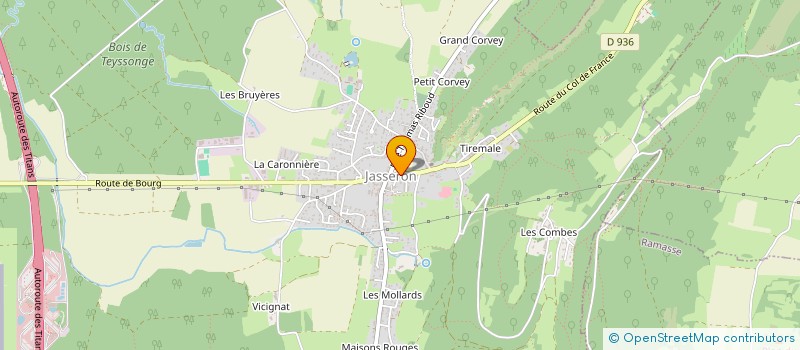 localisation de l'entreprise 420 516 049   JASSERON