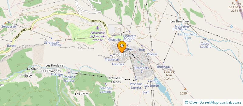 localisation de l'entreprise 420 575 292   MORZINE