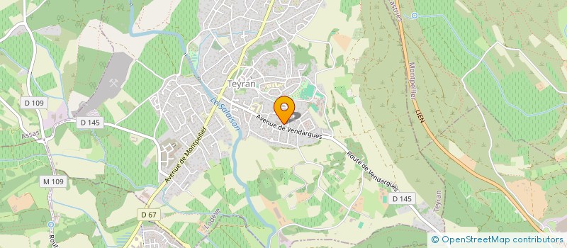 localisation de l'entreprise 420 622 557   TEYRAN