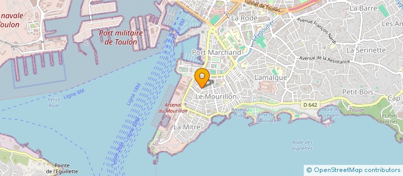 localisation de l'entreprise 420 699 563  à SIX-FOURS-LES-PLAGES