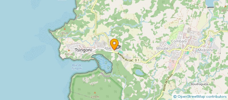 localisation de l'entreprise 420 817 280   TSINGONI