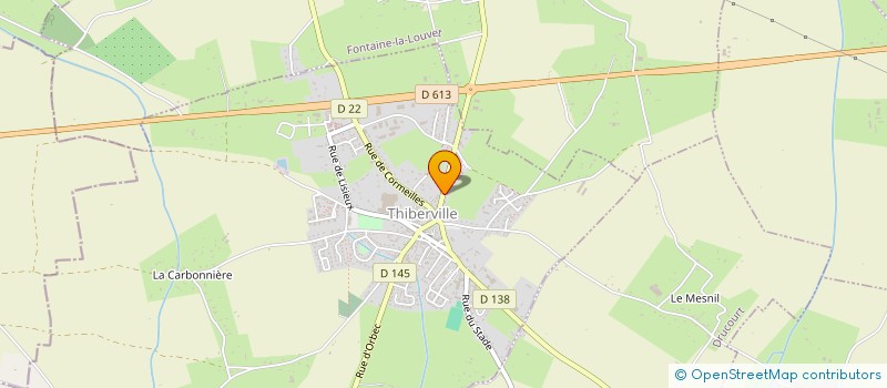 localisation de l'entreprise 420 847 154   THIBERVILLE