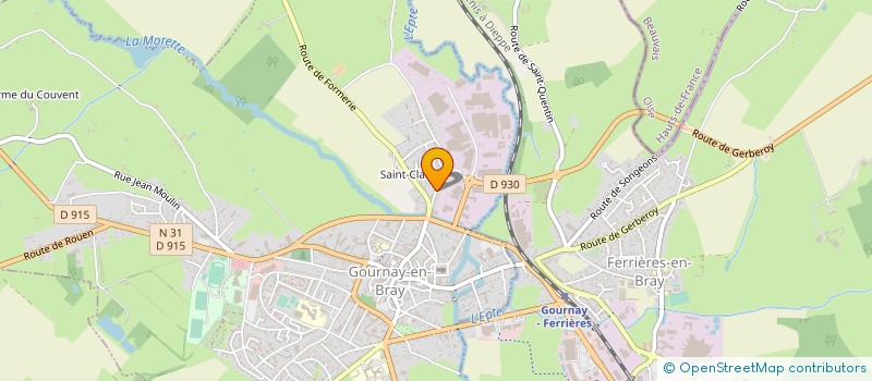 localisation de l'entreprise 420 916 769   FORGES-LES-EAUX