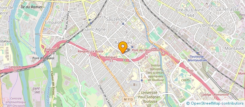 localisation de l'entreprise 420 933 855 à TOULOUSE