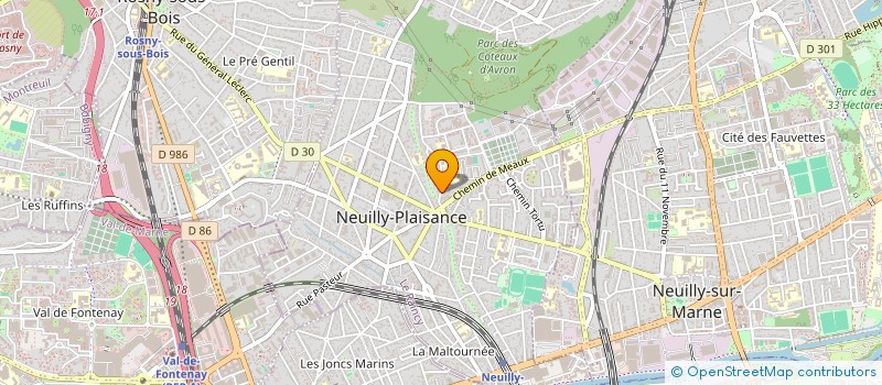 localisation de l'entreprise 420 979 643   NEUILLY-PLAISANCE