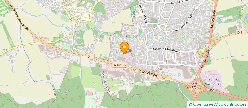 localisation de l'entreprise 420 998 551   ROISSY-EN-BRIE