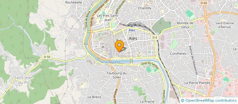localisation de l'entreprise 420 BURGER à ALES