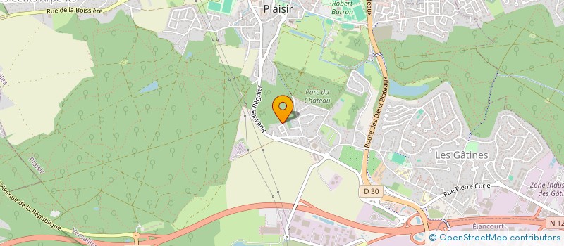 localisation de l'entreprise 420PPM à PLAISIR