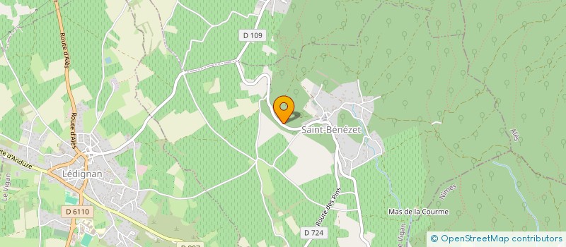 localisation de l'entreprise 421 048 646   SAINT-BENEZET