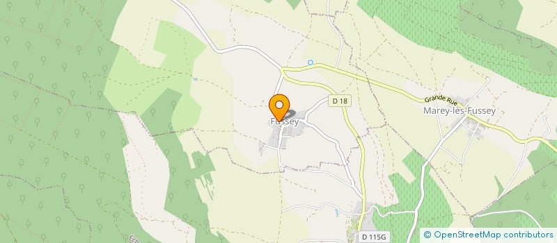 localisation de l'entreprise 421 189 051   FUSSEY