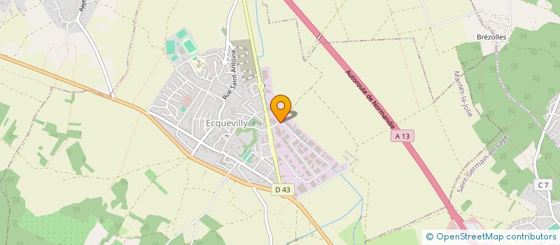localisation de l'entreprise 421 313 743 à GUAINVILLE