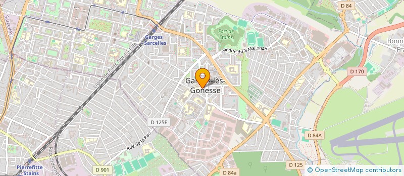localisation de l'entreprise 421 314 196 à COLOMBES
