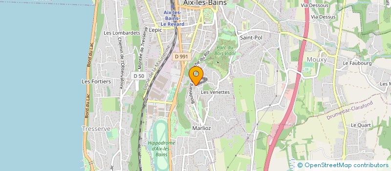 localisation de l'entreprise 421 346 339 à AIX-LES-BAINS