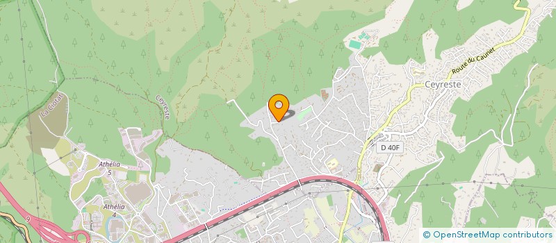 localisation de l'entreprise 421 383 787 à CEYRESTE