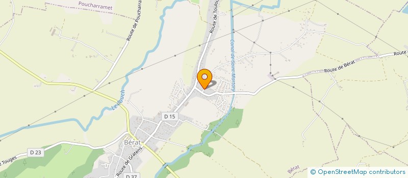 localisation de l'entreprise 421 386 590   BERAT