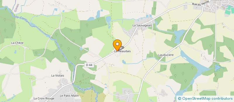 localisation de l'entreprise 421 393 661   GOVEN