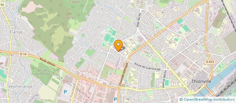 localisation de l'entreprise 421 415 159   THIONVILLE