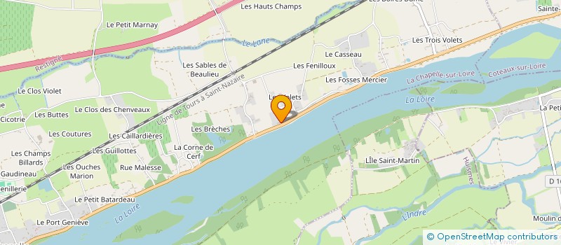 localisation de l'entreprise 421 426 974   LA CHAPELLE-SUR-LOIRE