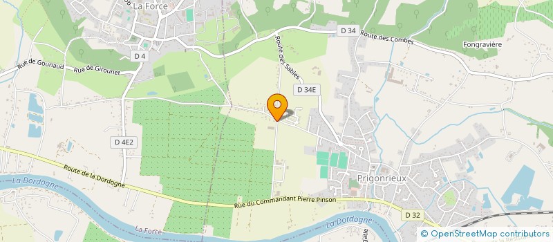 localisation de l'entreprise 421 427 592   LA FORCE