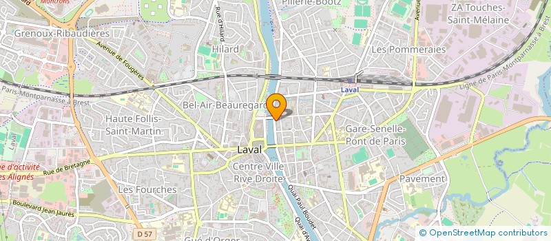 localisation de l'entreprise 421 430 208  à LAVAL