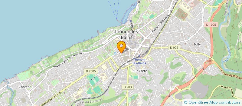 localisation de l'entreprise 421 462 193 à THONON-LES-BAINS