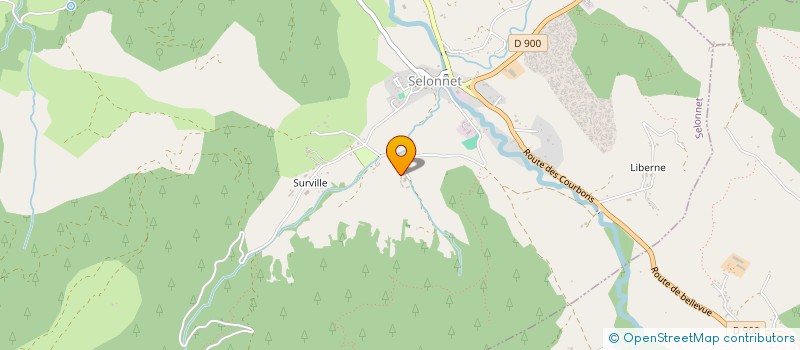 localisation de l'entreprise 421 509 738   MONTLAUR-EN-DIOIS