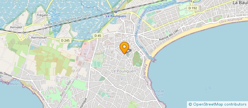 localisation de l'entreprise 421 516 972 à BATZ-SUR-MER