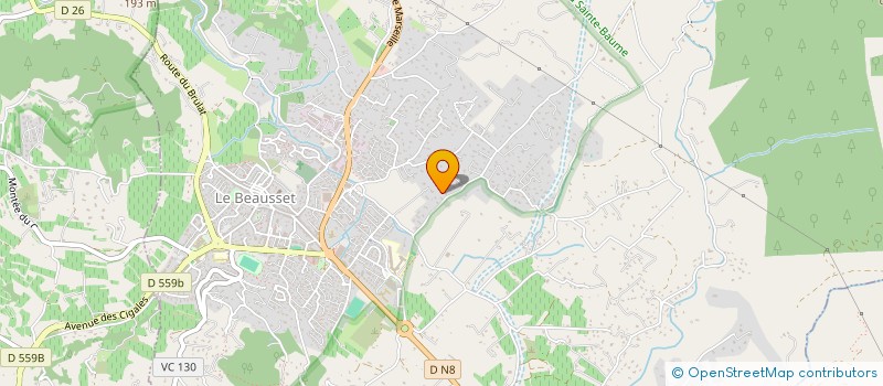 localisation de l'entreprise 421 527 730   LE BEAUSSET