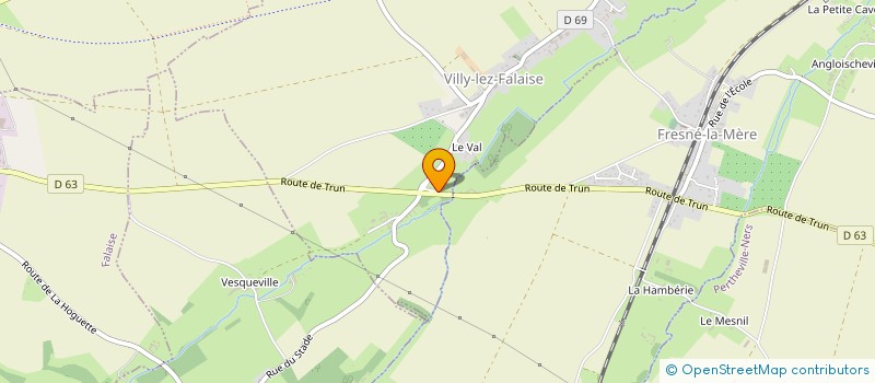 localisation de l'entreprise 421 608 381   VILLY-LEZ-FALAISE