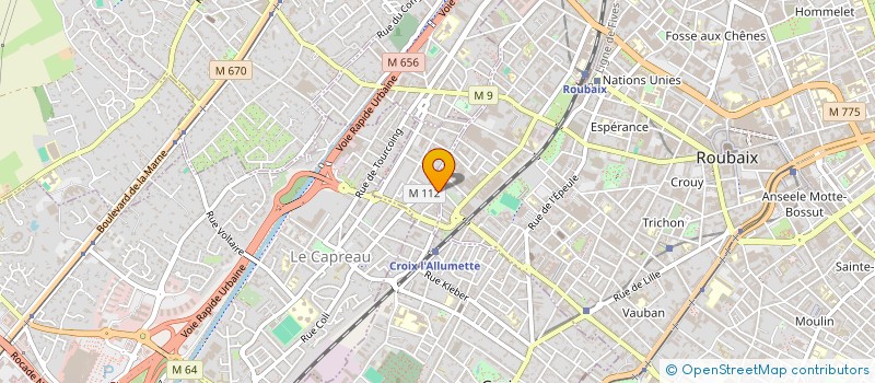 localisation de l'entreprise 421 631 060 à CROIX