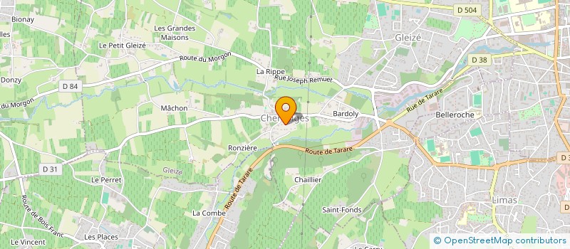 localisation de l'entreprise 421 684 382   GLEIZE