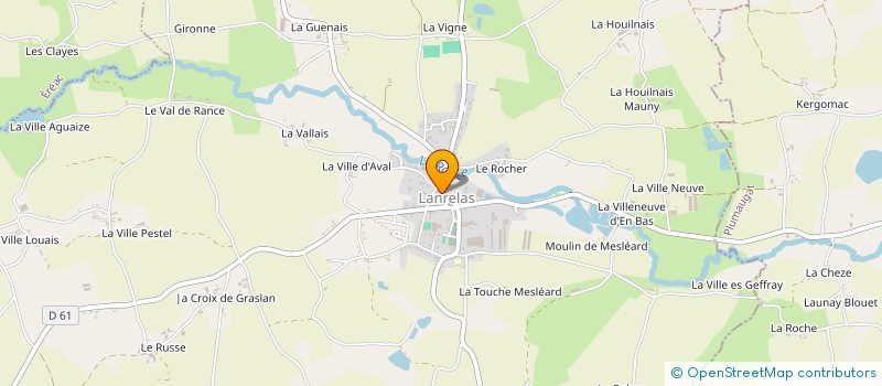 localisation de l'entreprise 421 700 238   LANRELAS
