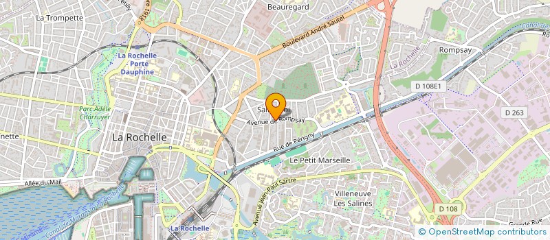 localisation de l'entreprise 421 749 409   LA ROCHELLE