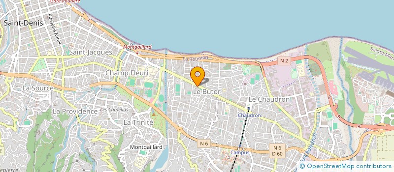 localisation de l'entreprise 421 à SAINT-DENIS
