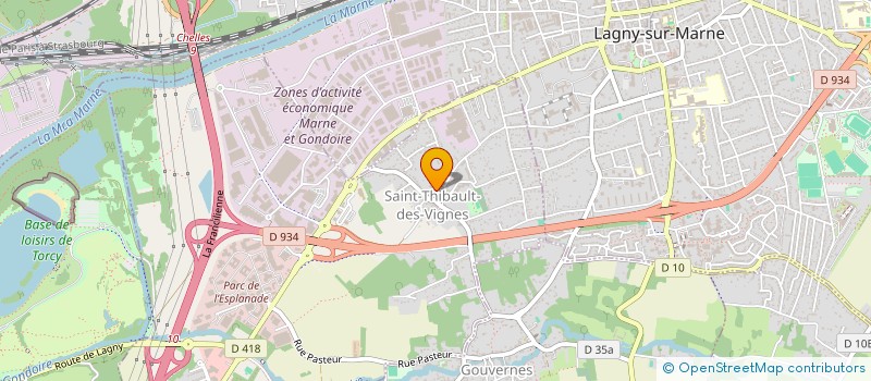 localisation de l'entreprise 421 865 502   POMPONNE