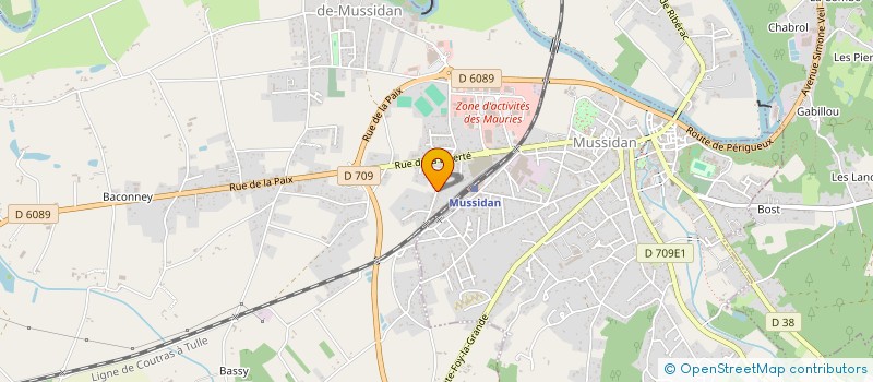 localisation de l'entreprise 421 902 438   SAINT-MEDARD-DE-MUSSIDAN