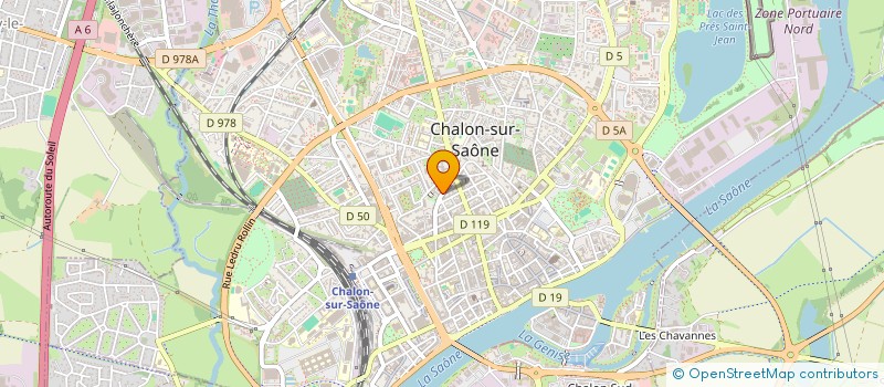 localisation de l'entreprise 421 982 950 à CHALON-SUR-SAONE