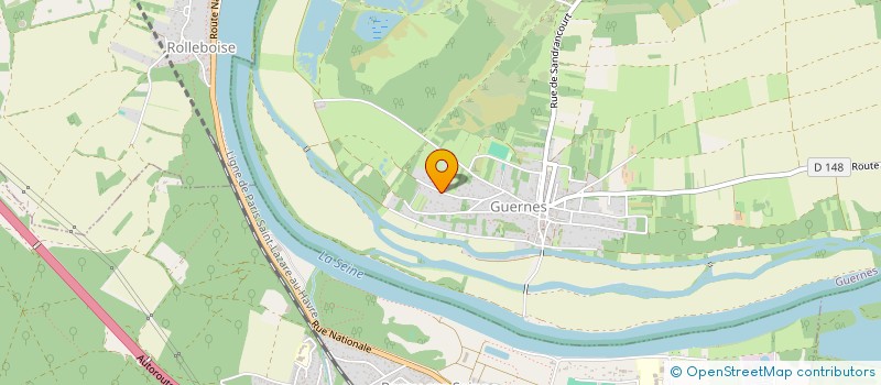 localisation de l'entreprise 421GROUPE  GUERNES