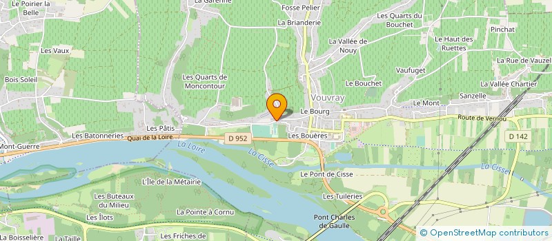 localisation de l'entreprise 422 032 755   VOUVRAY