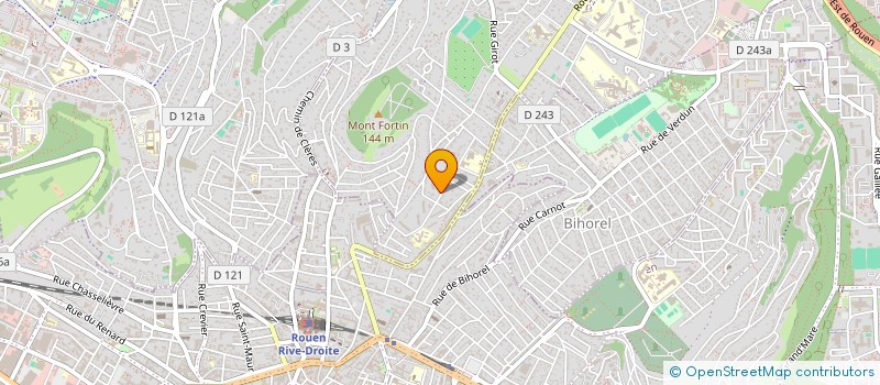 localisation de l'entreprise 422 091 785   BIHOREL