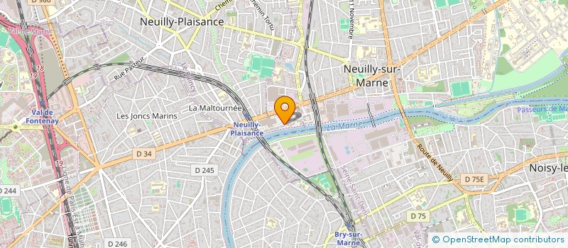 localisation de l'entreprise 422 186 866 à NEUILLY-SUR-MARNE