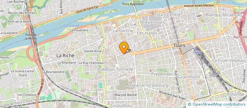 localisation de l'entreprise 422 189 605   TOURS