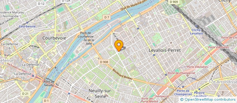 localisation de l'entreprise 422 229 161 à NEUILLY-SUR-SEINE